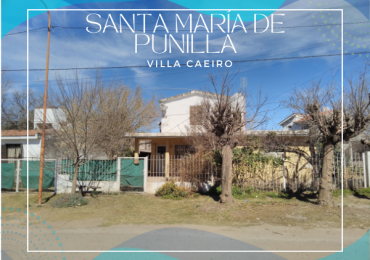 Vendo casa de dos plantas en Santa Maria B° Villa Caeiro 