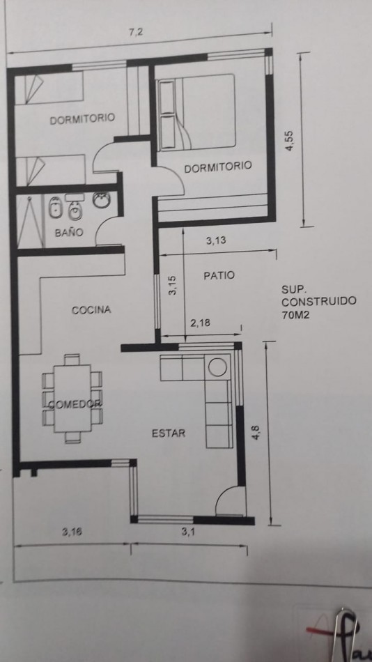 vendo 2 casas en un lote